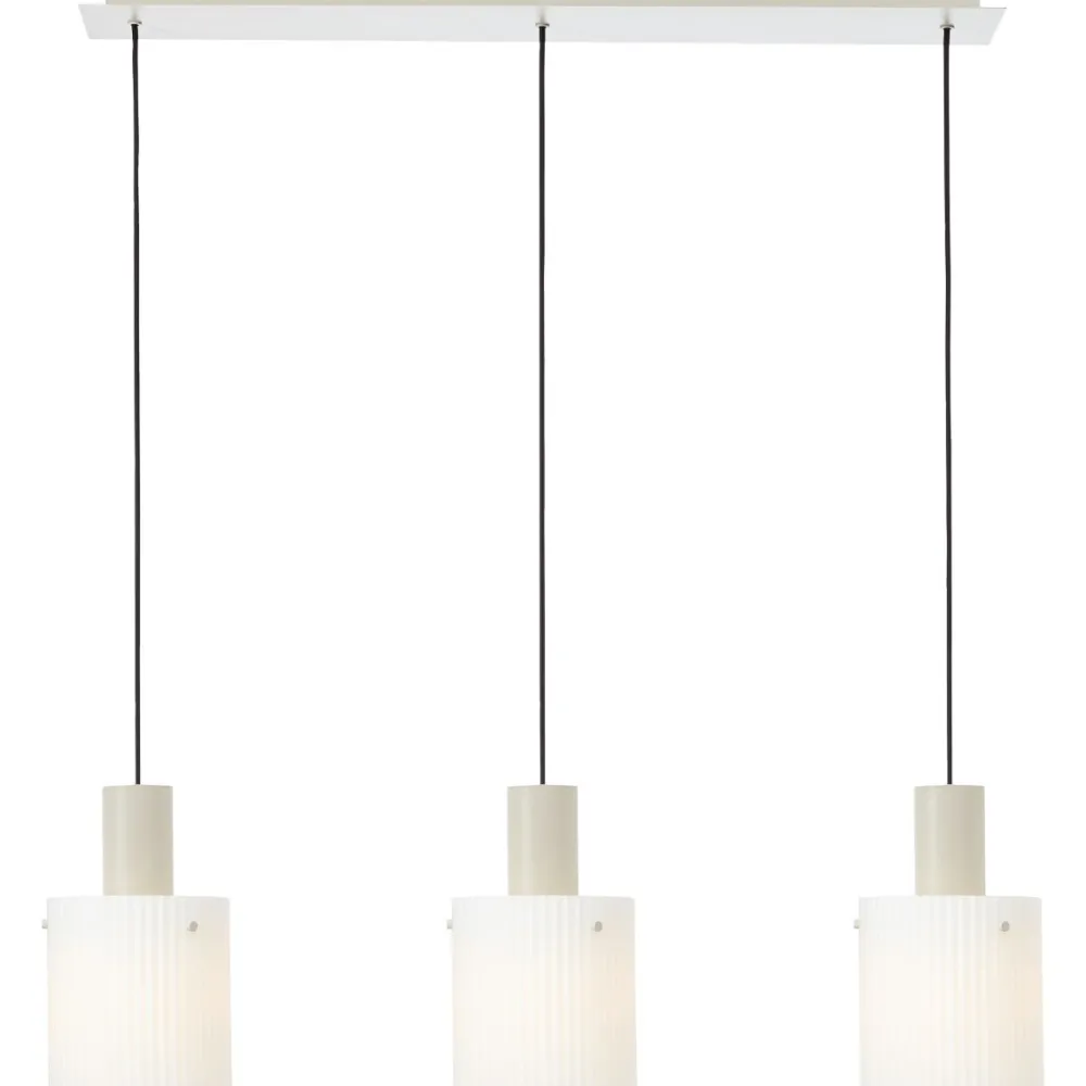 Brilliant Sabbia 98cm taklampa Vit