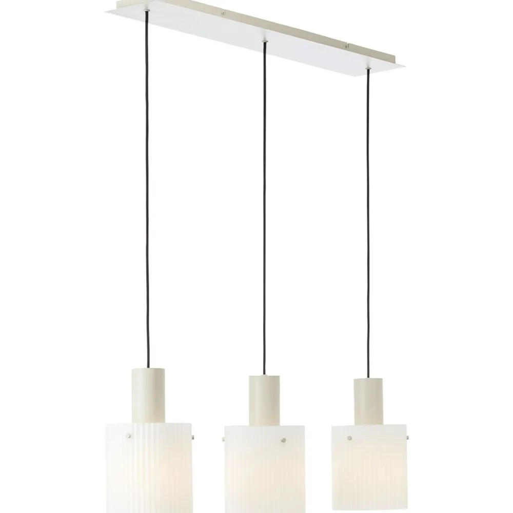 Brilliant Sabbia 98cm taklampa Vit