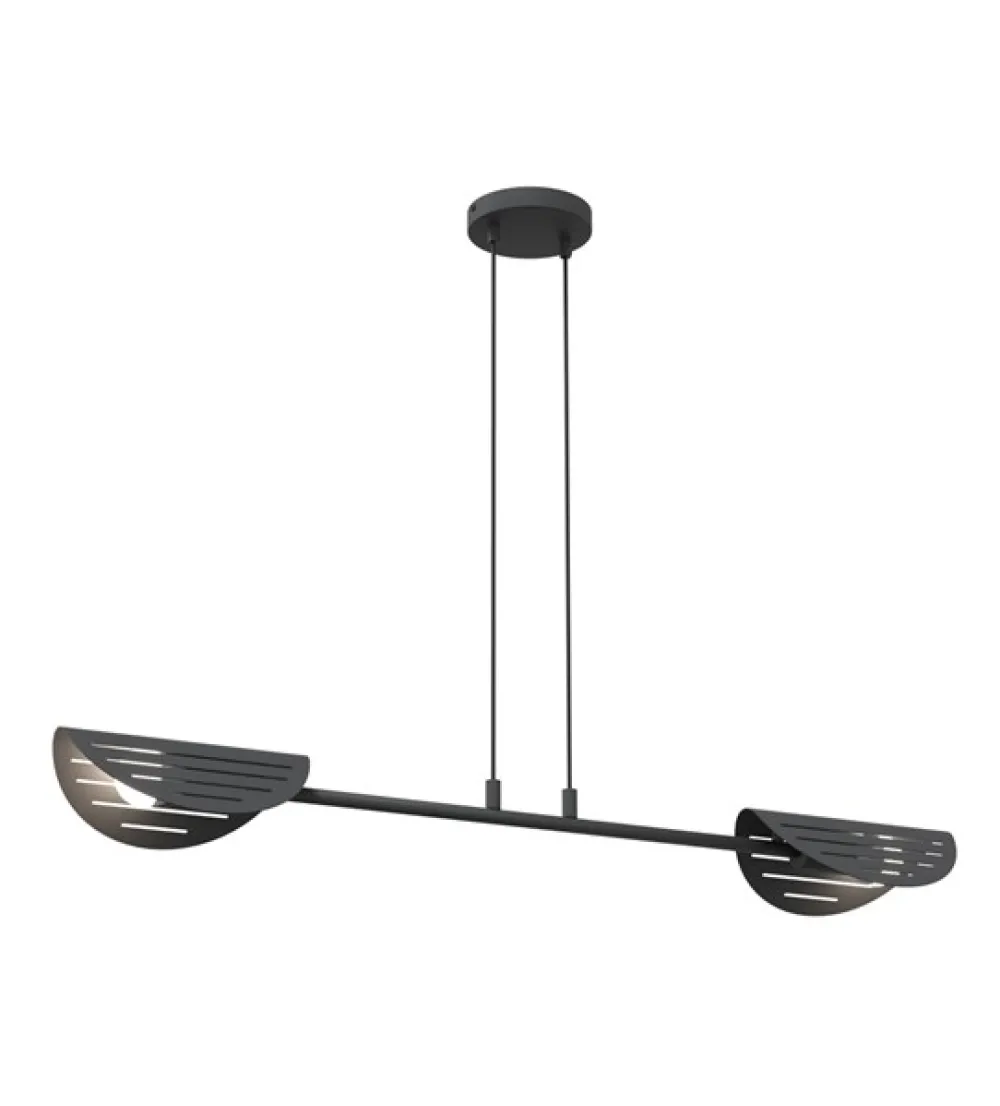 Outlet Emibig Lighting Saber 104cm taklampa Svart