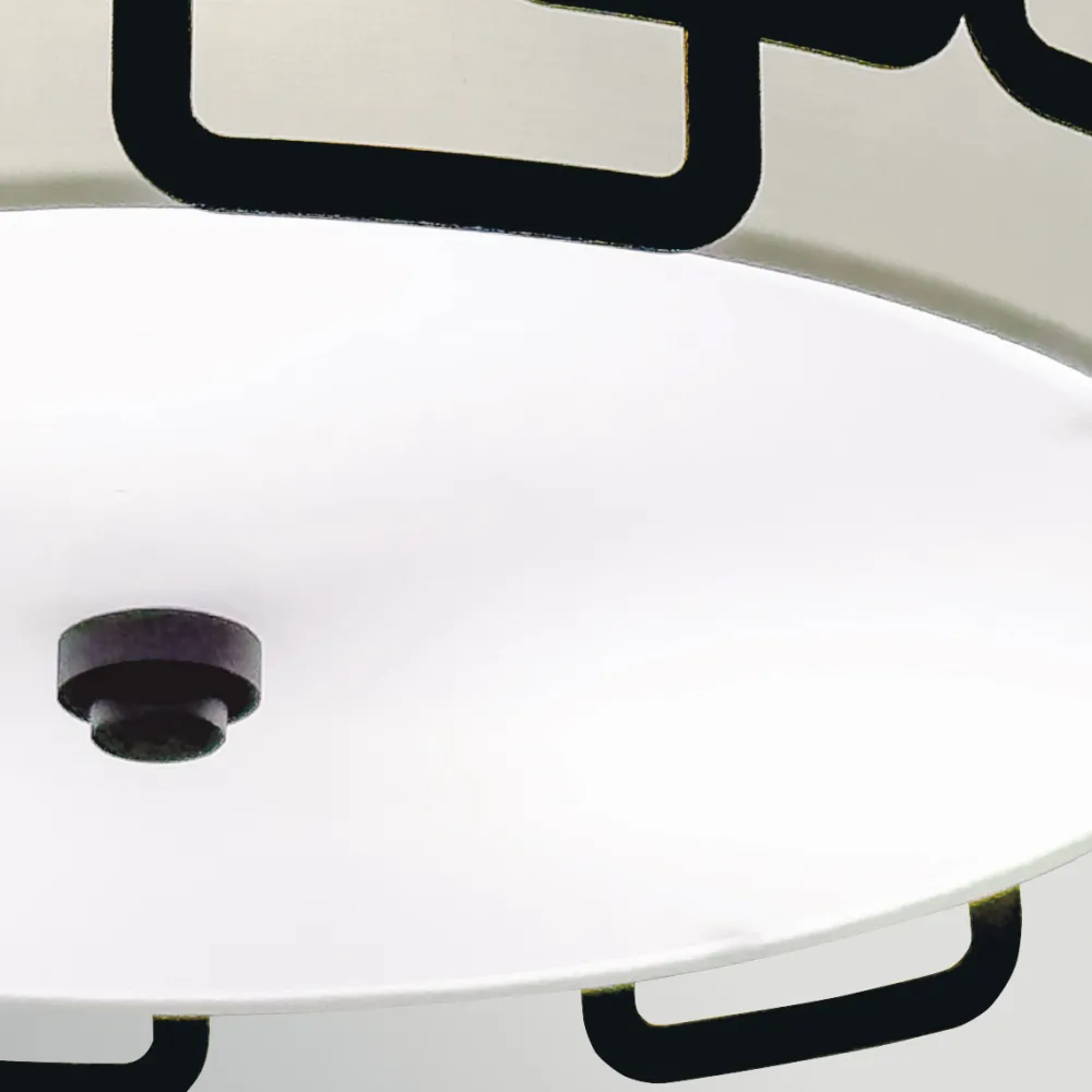Discount Elstead Lighting Sabina Ø38 plafond Svart