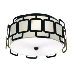 Discount Elstead Lighting Sabina Ø38 plafond Svart