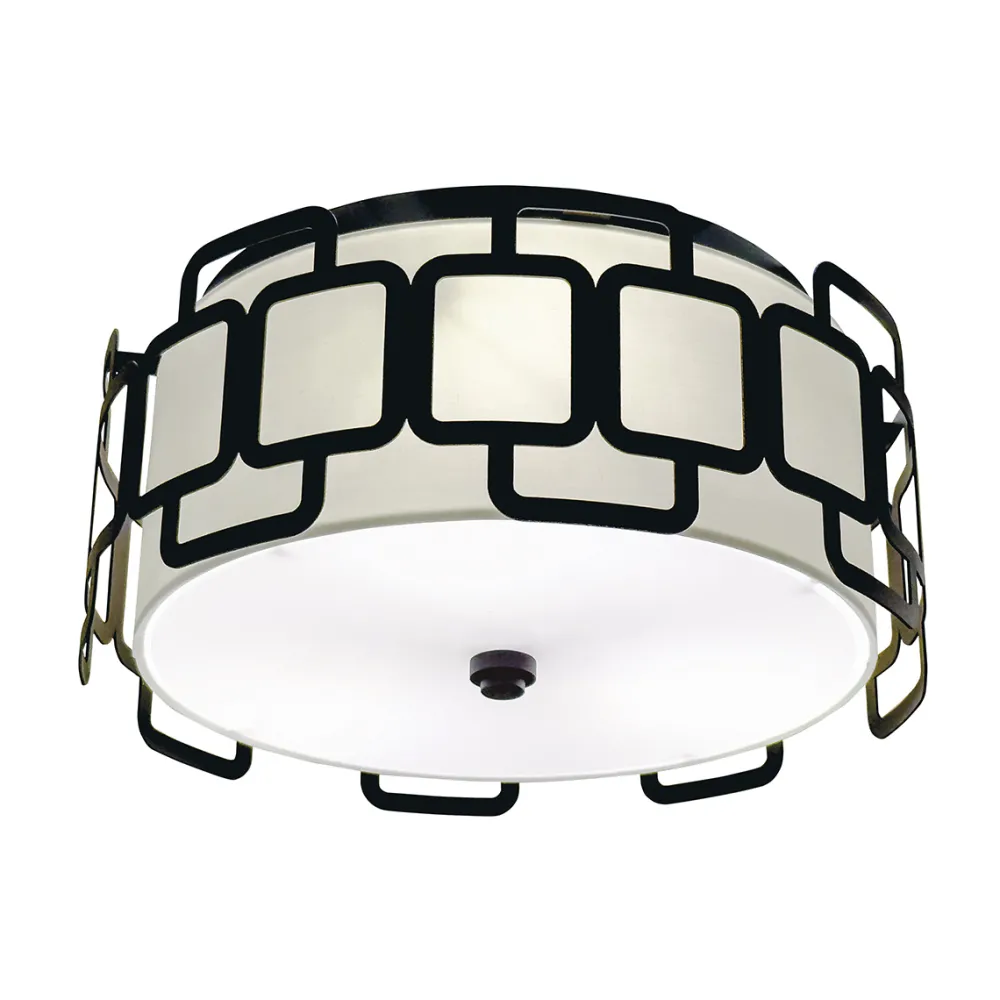Discount Elstead Lighting Sabina Ø38 plafond Svart