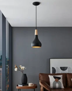New Eglo Sabinar Ø18 taklampa Svart