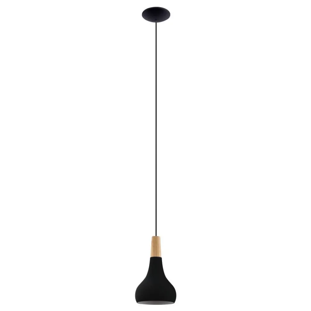 New Eglo Sabinar Ø18 taklampa Svart