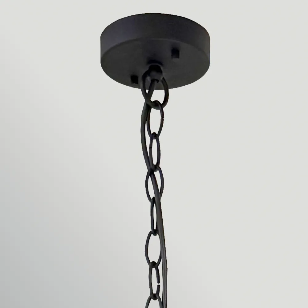 Hot Elstead Lighting Sabina Ø72 taklampa Svart