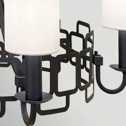 Hot Elstead Lighting Sabina Ø72 taklampa Svart