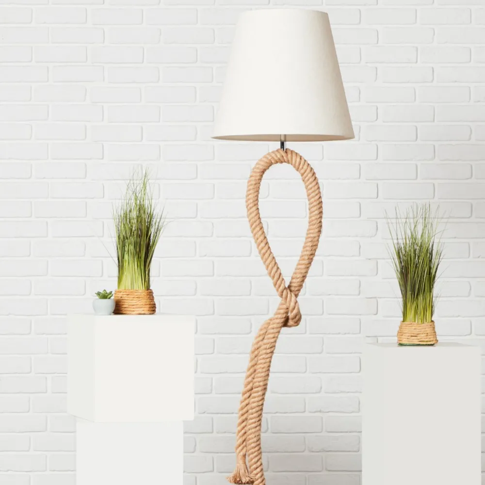 Hot Brilliant Sailor golvlampa Natur