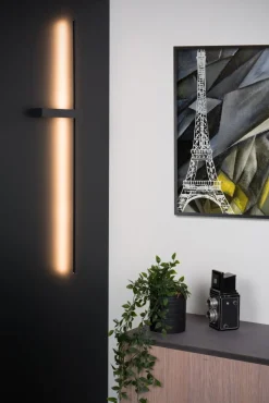 Clearance Lucide Segin 90cm vägglampa Svart