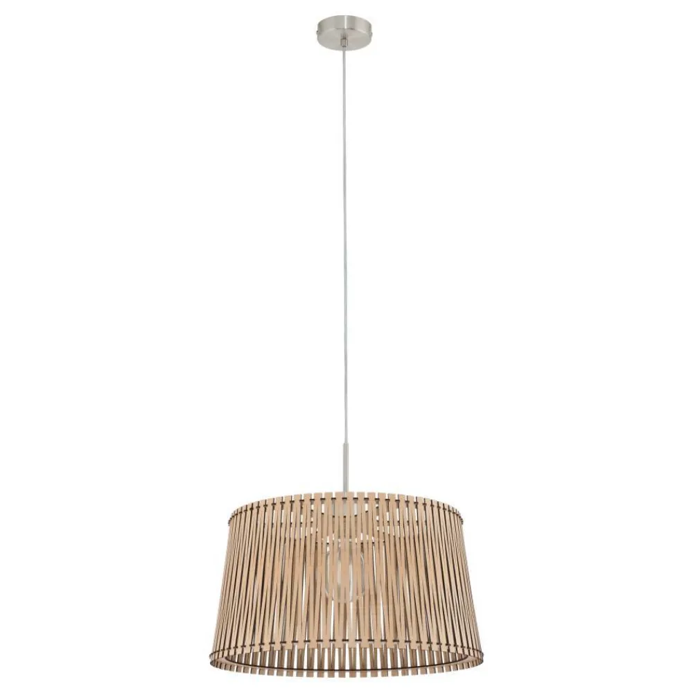 Sale Eglo Sendero Ø45 taklampa Ljust trä