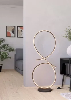Discount Eglo Serpins 107cm bordslampa Svart