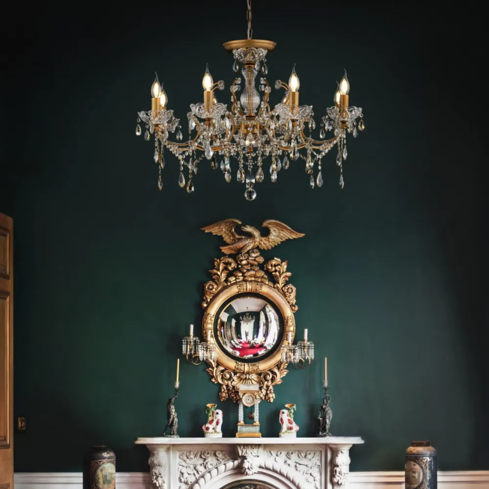 Outlet Maytoni Sevilla Ø75 kristall Guld