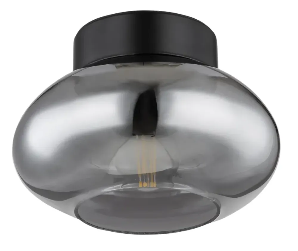 New Globo Lighting Shaun Ø18 plafond Rökfärgad
