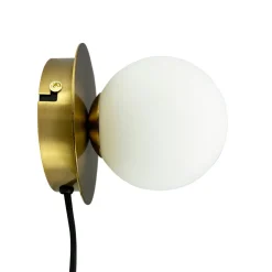Hot Dyberg Larsen Sia Ø12 vägglampa Mässing