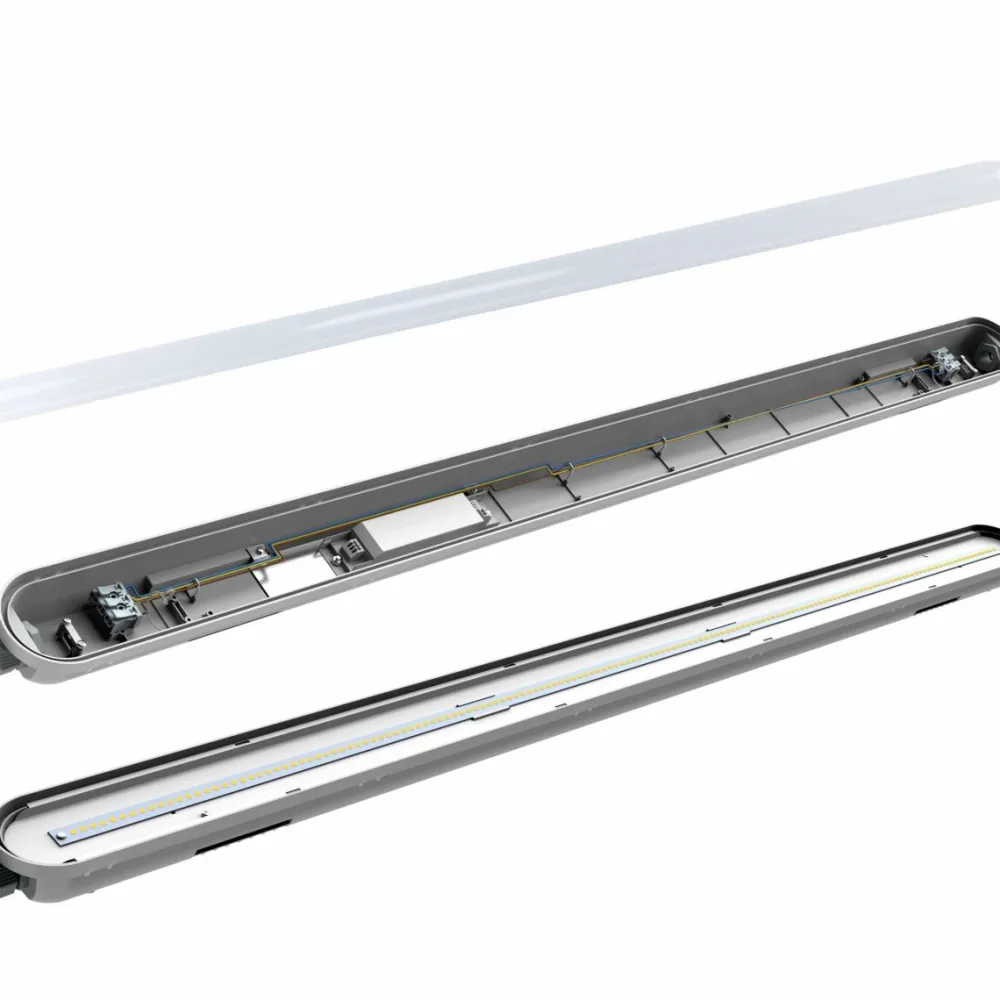 Online Designlight Sixtyfivey 4000K 120cm Grå