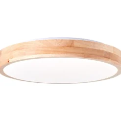 Discount Brilliant Slimline Ø34 plafond Ljust trä