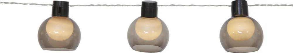 Clearance Star Trading Smoky solcellslampa Transparent