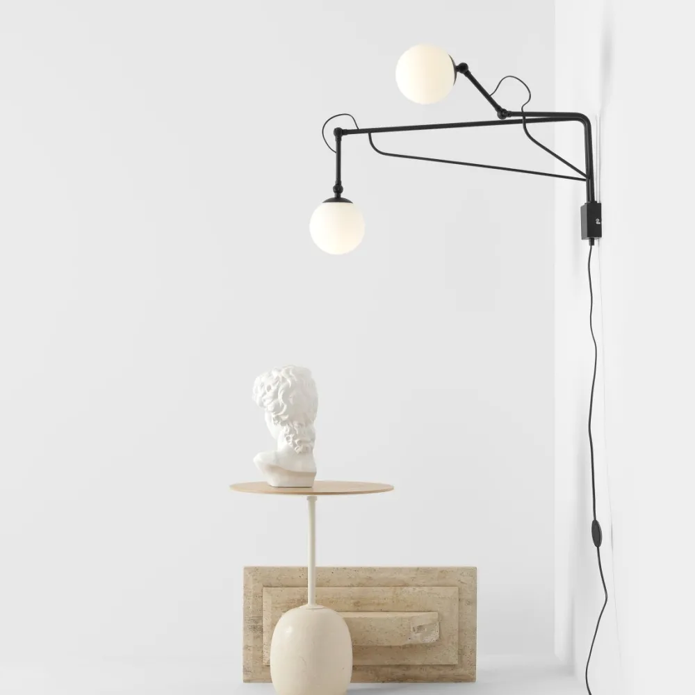 Outlet Artera Soho 90cm vägglampa Svart