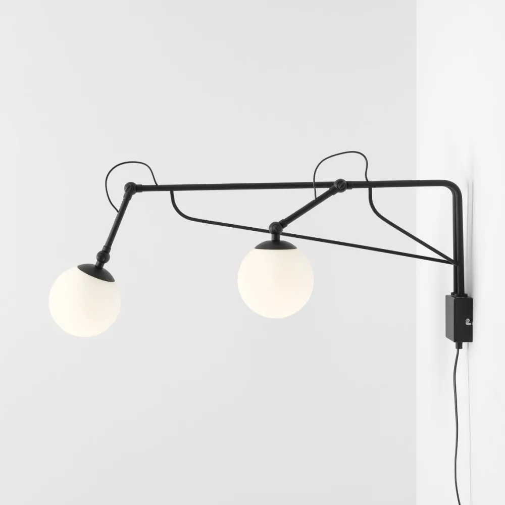 Outlet Artera Soho 90cm vägglampa Svart