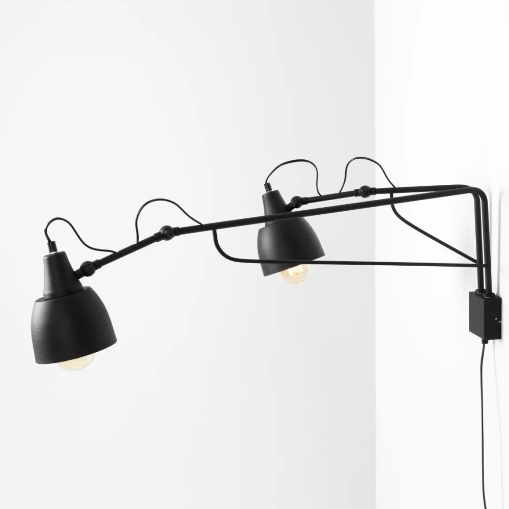 Artera Soho 90cm vägglampa Svart