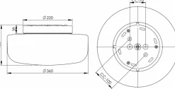Outlet Ifö electric Solenne 360/175 badrumslampa