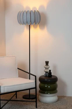 Hot Lucide Spencer golvlampa Grå