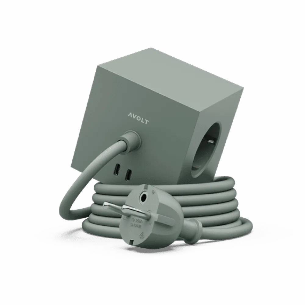 Clearance Avolt Square 1 with 30W Dual USBC & Magnetic base, 1.8m
