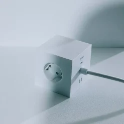 Best Avolt Square 1 with 30W Dual USBC & Magnetic base, 3m, Martinelli Luce edition Vit