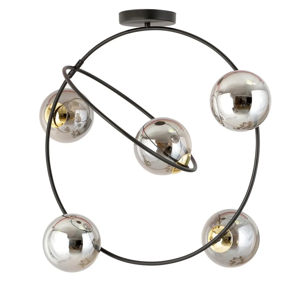 Clearance Emibig Lighting Stardom 65cm plafond Svart
