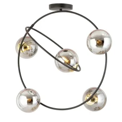 Clearance Emibig Lighting Stardom 65cm plafond Svart