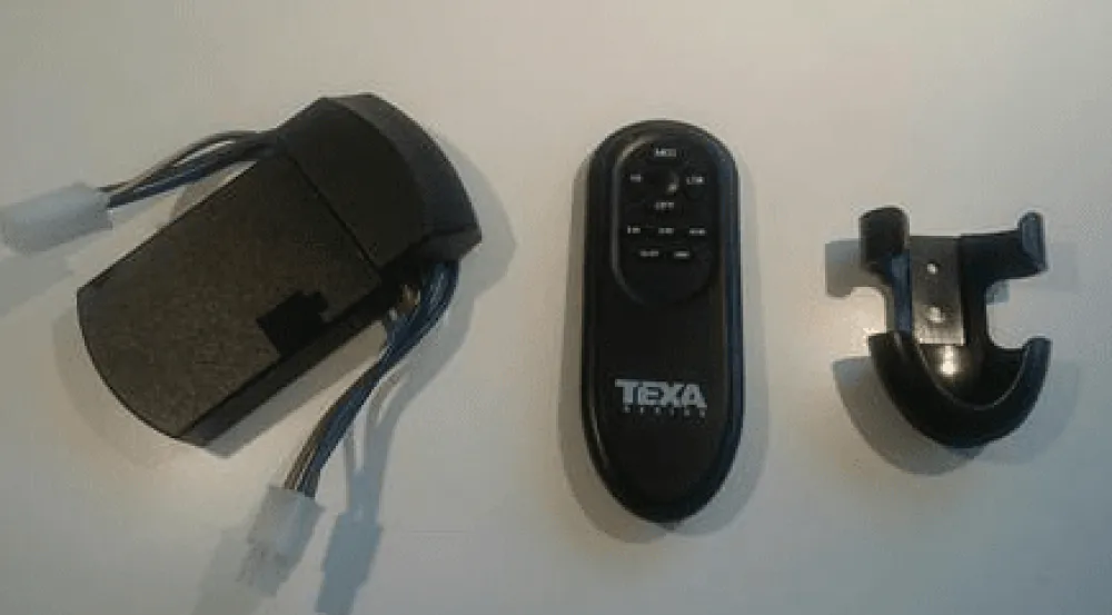 Online Texa Design 3-steg fjärrkontroll (radiofrekvens)