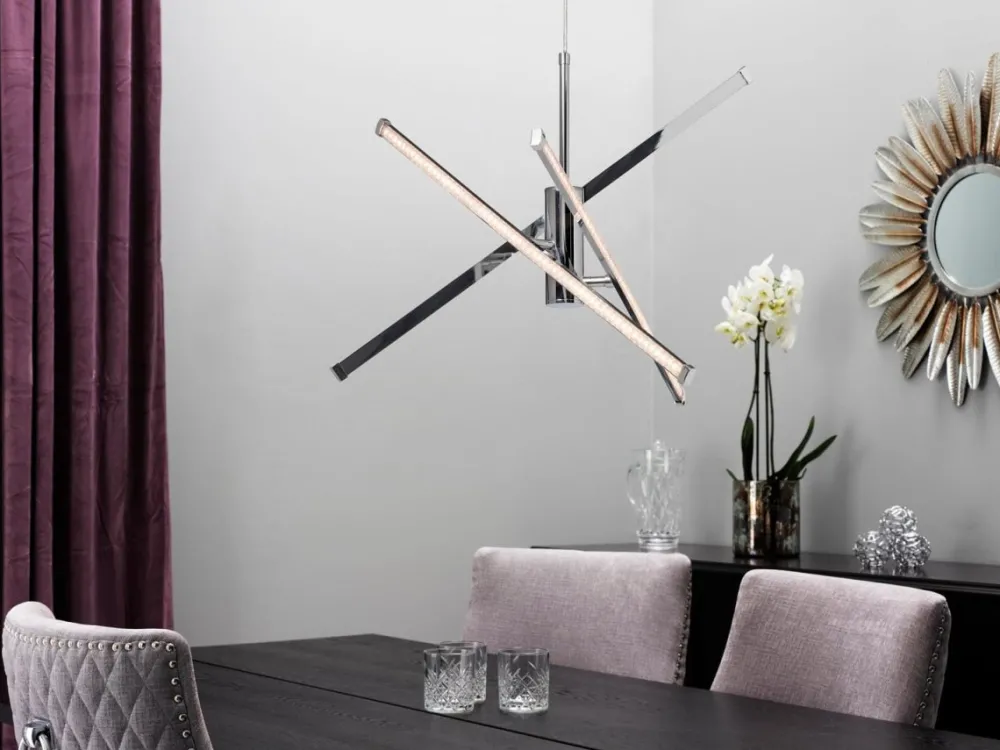New Cottex Strazza Ø62 taklampa Krom