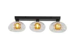 Clearance Searchlight Sunbeam 52cm vägglampa Transparent/svart