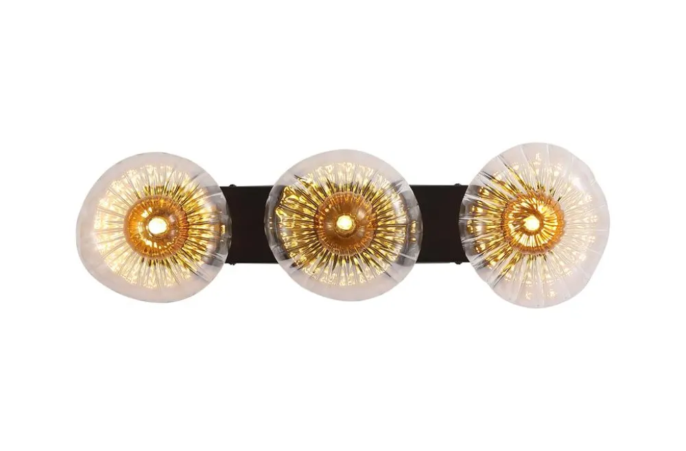 Clearance Searchlight Sunbeam 52cm vägglampa Transparent/svart