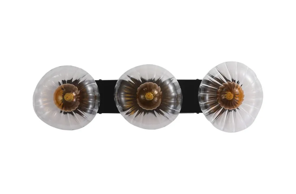 Clearance Searchlight Sunbeam 52cm vägglampa Transparent/svart