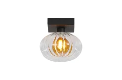 Best Searchlight Sunbeam Ø14 vägglampa Transparent/svart