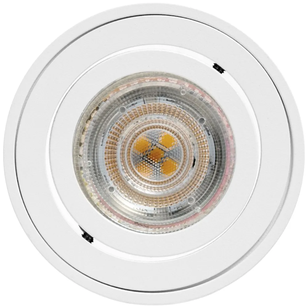 Clearance Osram Surface Round spotlight Vit