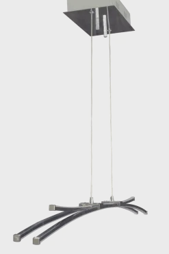 Aneta Lighting Svala 114cm taklampa Krom