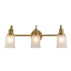 Elstead Lighting Swell 60cm badrumslampa Borstad mässing