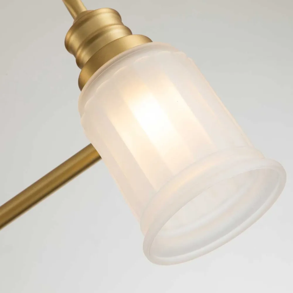 Elstead Lighting Swell 60cm badrumslampa Borstad mässing