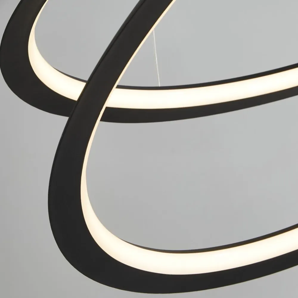 Hot Searchlight Swirl Ø60 taklampa Svart