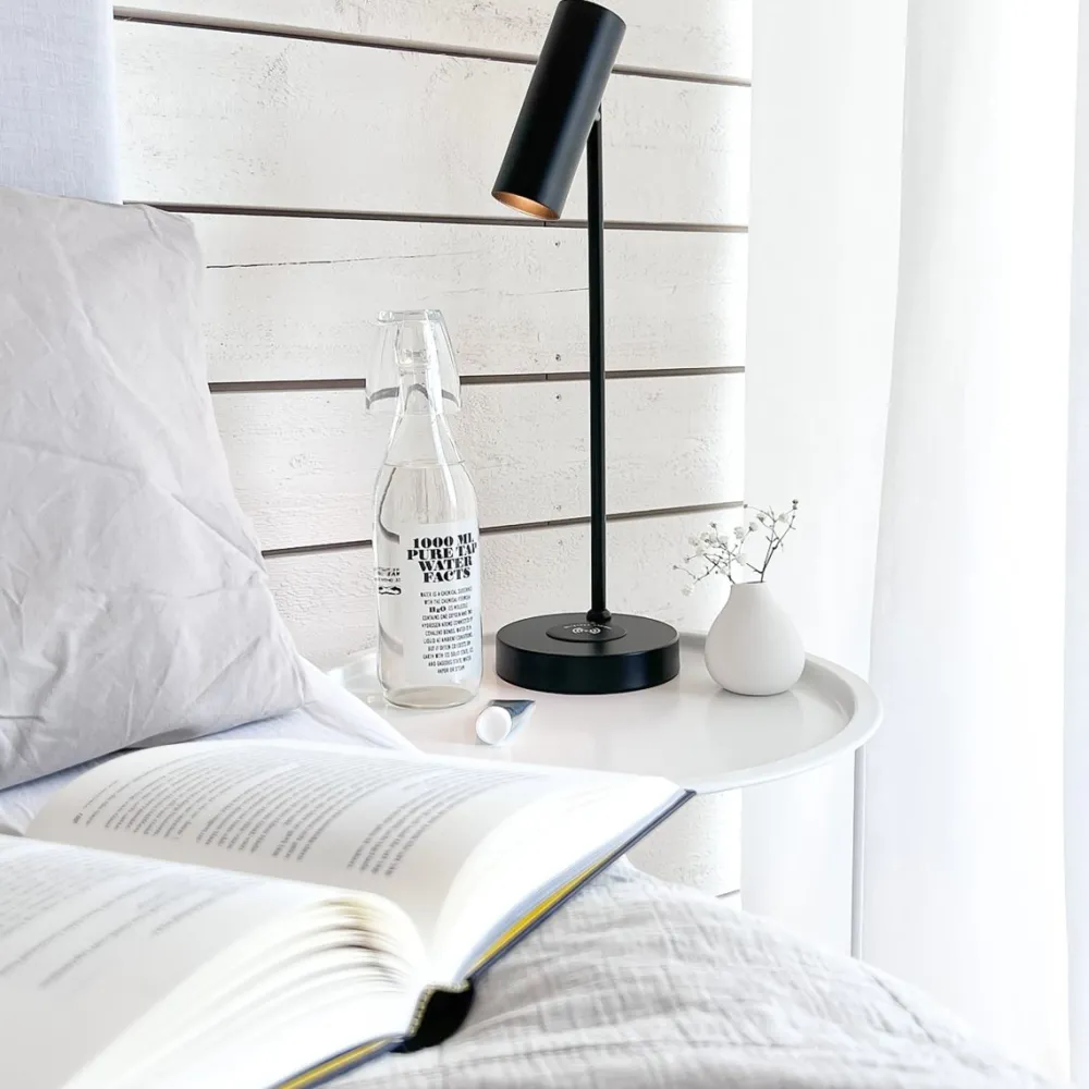 Hot Aneta Lighting Tabela 52cm skrivbordslampa Svart
