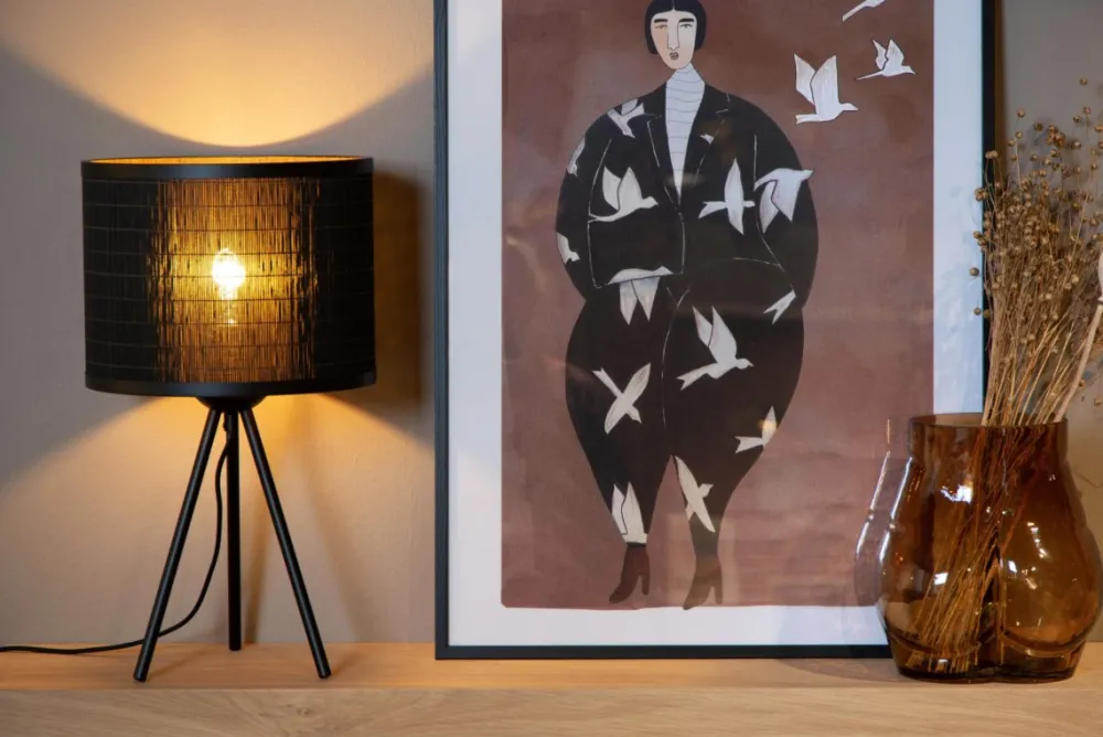 Best Lucide Tagalog 45cm bordslampa Svart