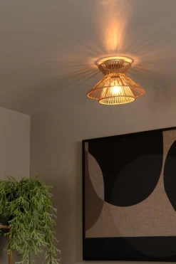 Outlet Lucide Tasman Ø32 plafond Natur