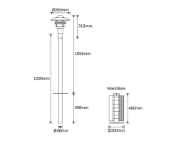 Westal Tellus 145cm pollare