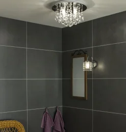 Hot Aneta Lighting Teresa Ø36 badrumslampa Krom