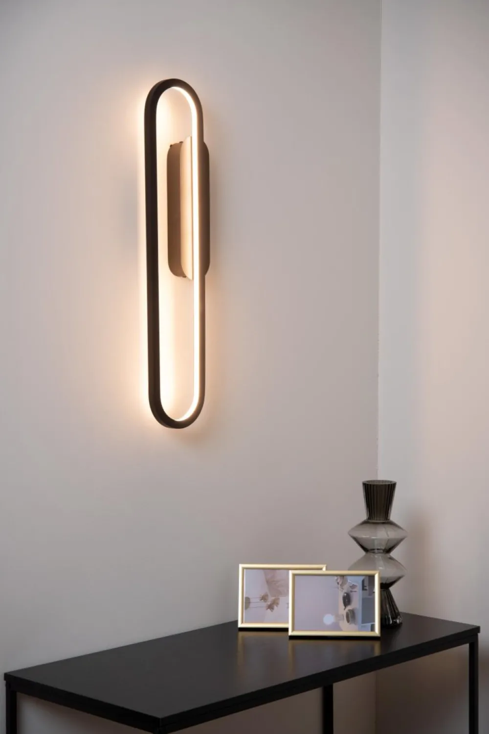 Online Lucide Thelma 60cm vägglampa Svart