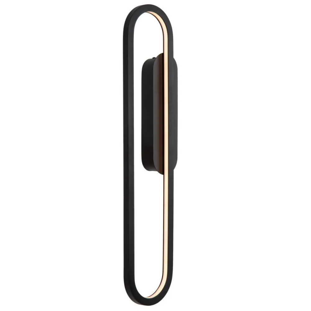 Online Lucide Thelma 60cm vägglampa Svart