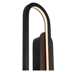 Online Lucide Thelma 60cm vägglampa Svart