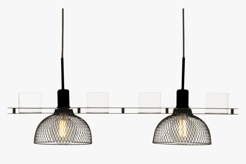 Aneta Lighting Timjan 78cm taklampa Svart