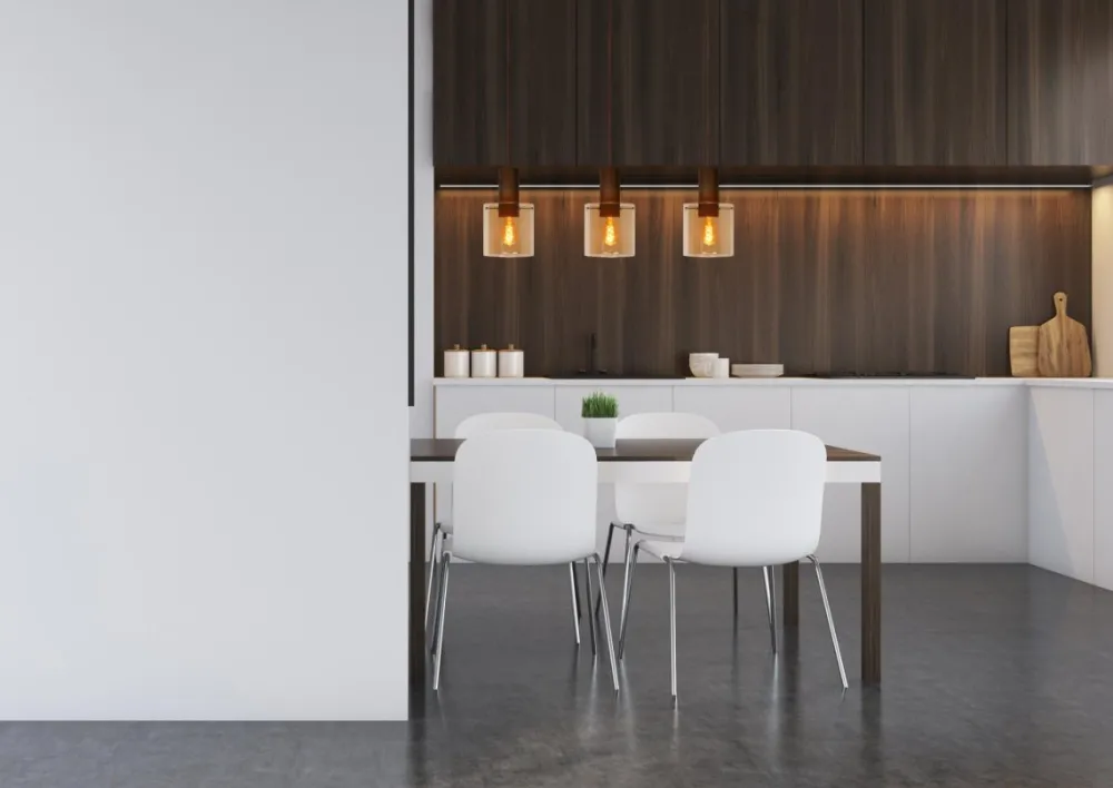 Hot Lucide Toledo 100cm taklampa Amber
